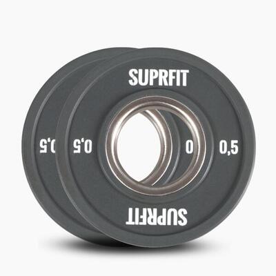 Mini Bumper Plates (coppia) Suprfit - 0.5 kg
