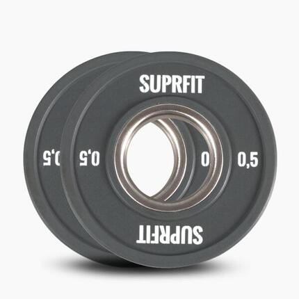 Suprfit Mini Bumper Plates (paire) - 1,25 kg