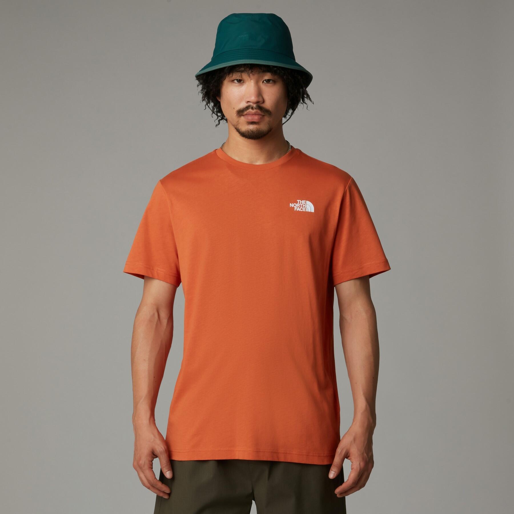 T-shirt pour homme The North Face Box Orange 4/5