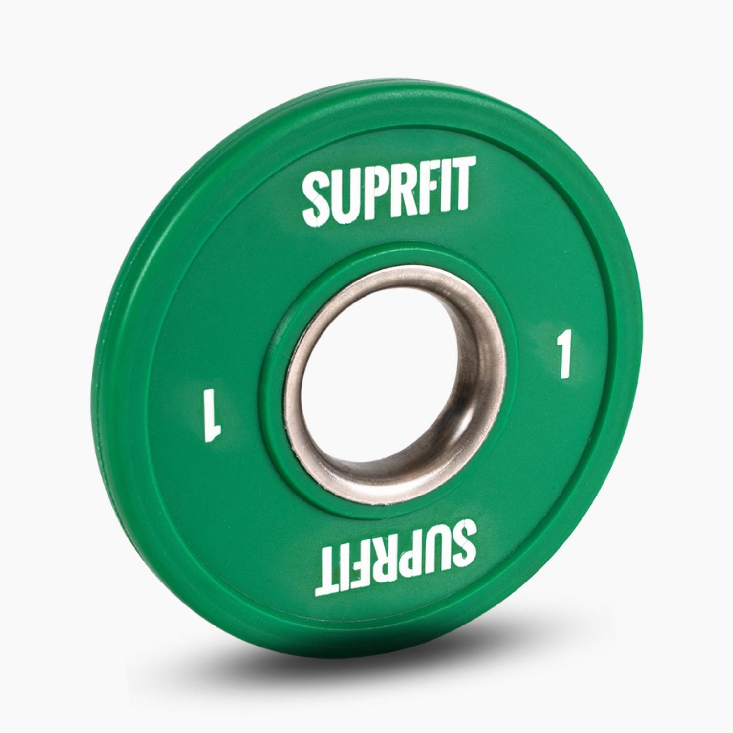 Mini Bumper Plates (singola) Suprfit - 1 kg 2/4