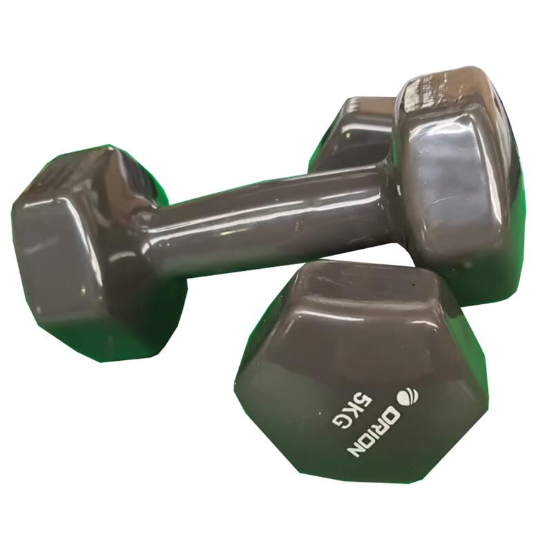 Gantera vinyl Orion 5 kg gri
