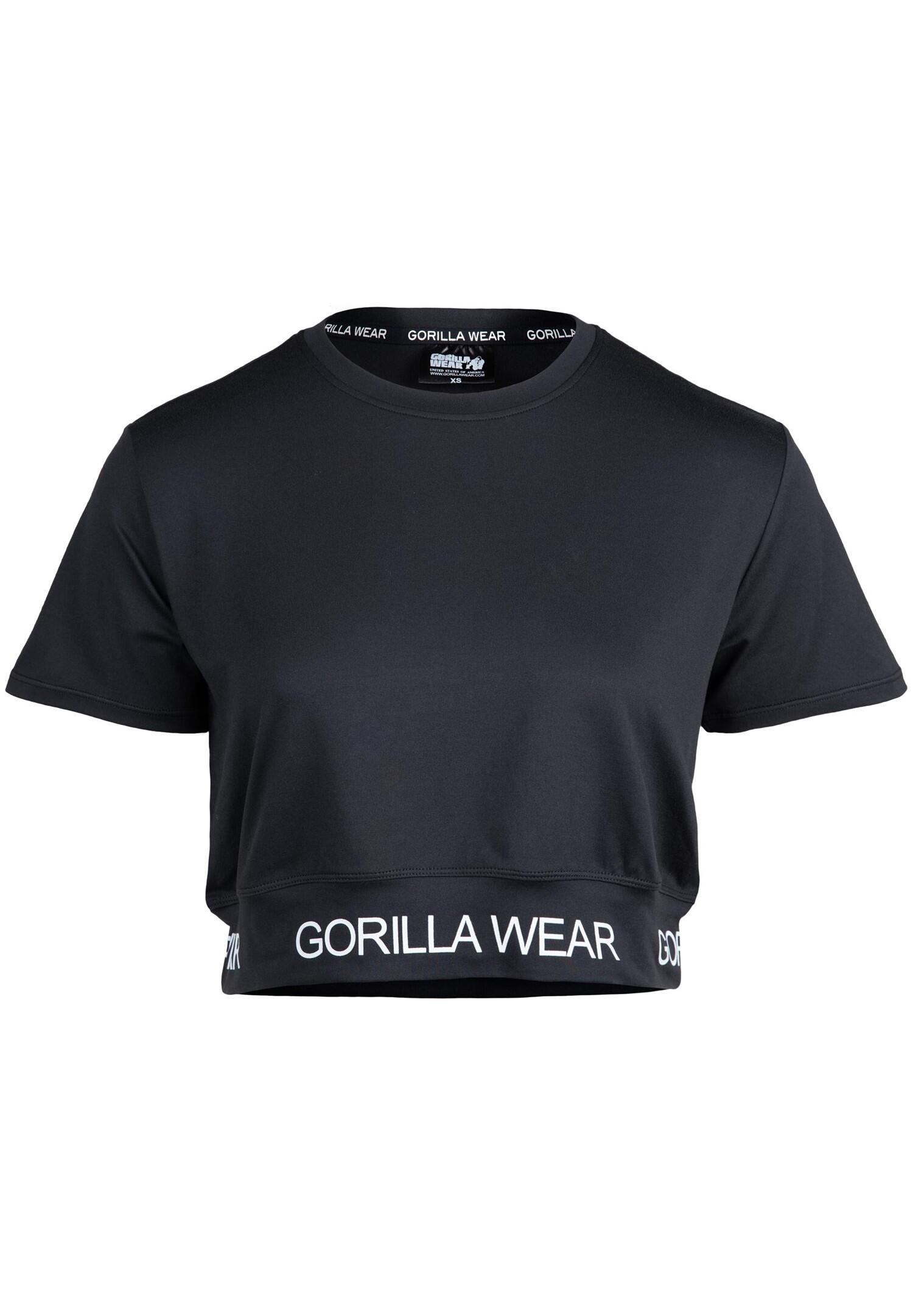 Colby Cropped T-Shirt - Zwart 5/6