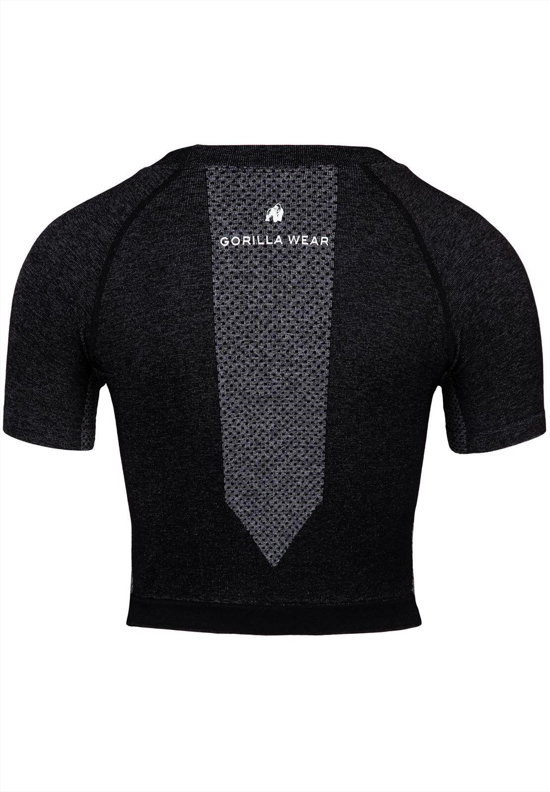 Selah Sin costura Top corto - Negro 4/6