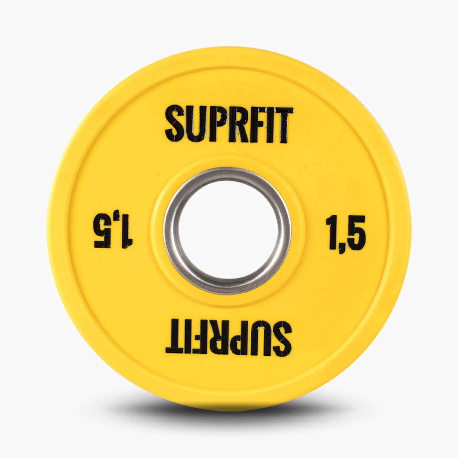 SUPRFIT Mini Bumper Plates (singola) Suprfit - 1.5 kg