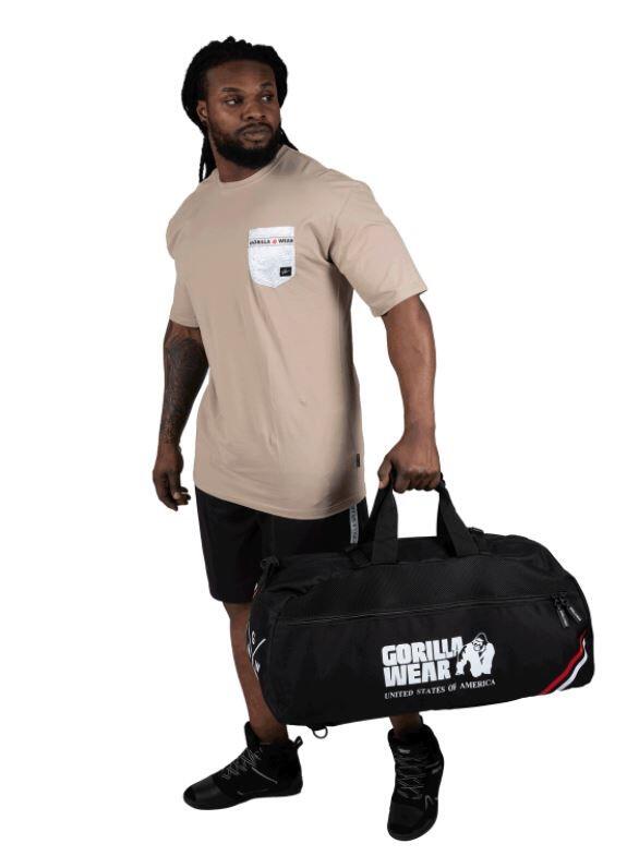 Norris Hybrid Gym Bag/Plecak - Czarny