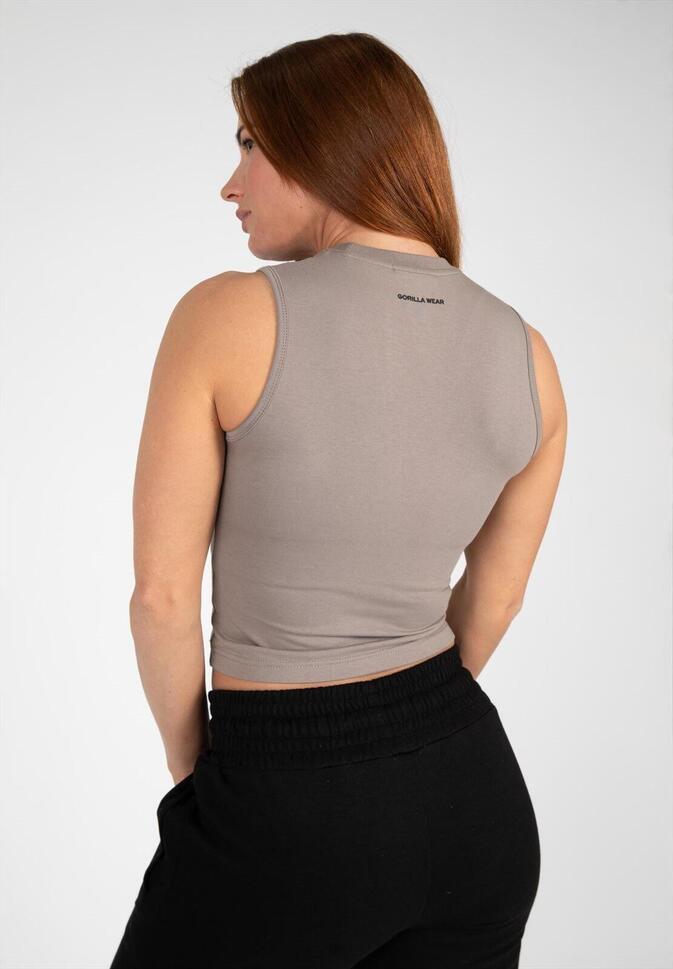 Livonia Crop Top - Beżowy
