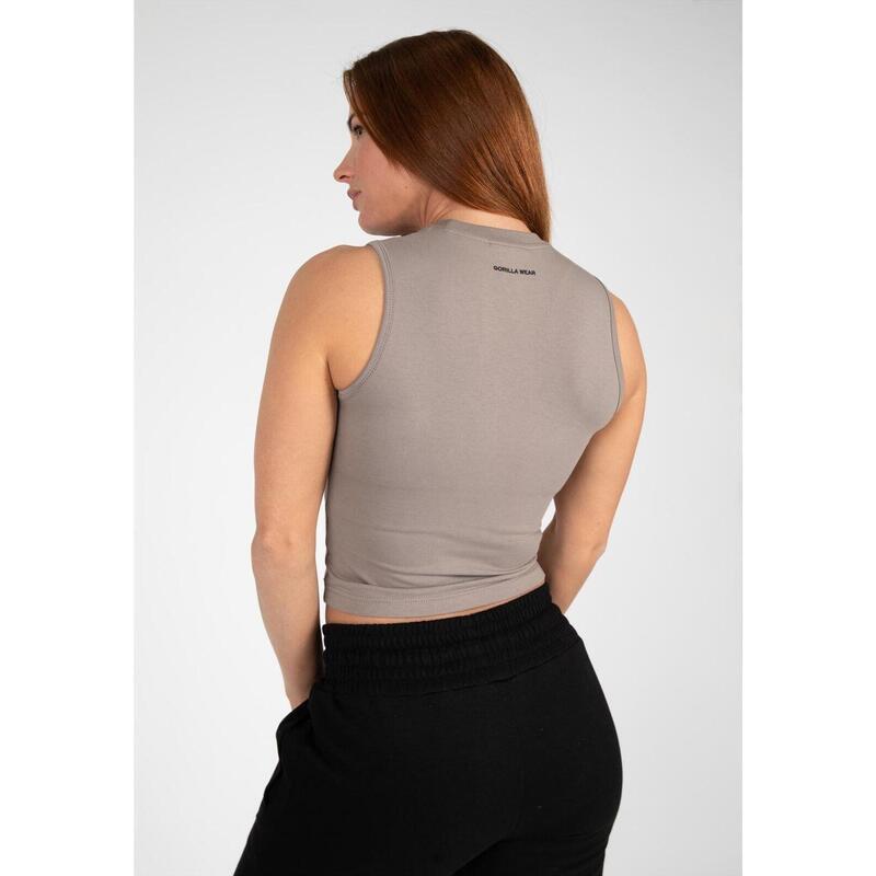 Livonia Crop Top - Beżowy