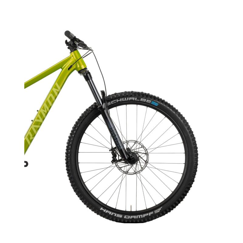 Bicicleta Full Suspension Raymon Yara 150 Pro 2025 - 29 Inch, M, Verde Neon - SX