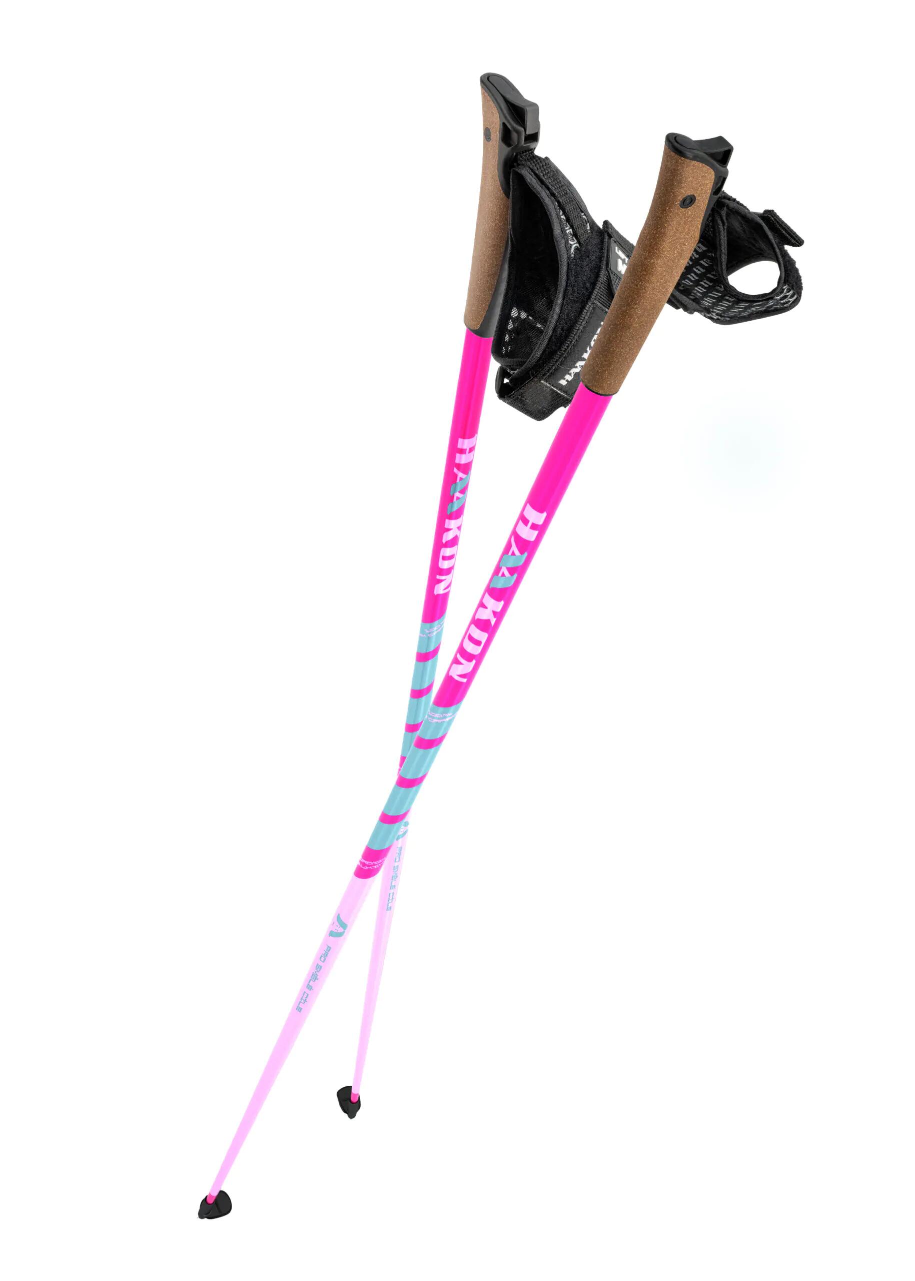 HAAKON Nordic walking stokken Pink 100% HM Carbon