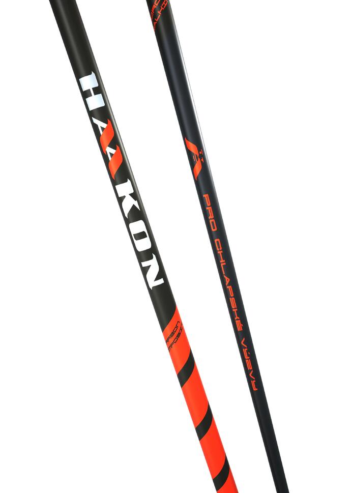 Kije do Nordic walking HAAKON Orange Carbon Composite