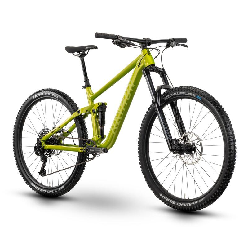 Bicicleta Full Suspension Raymon Yara 150 Pro 2025 - 29 Inch, M, Verde Neon - SX