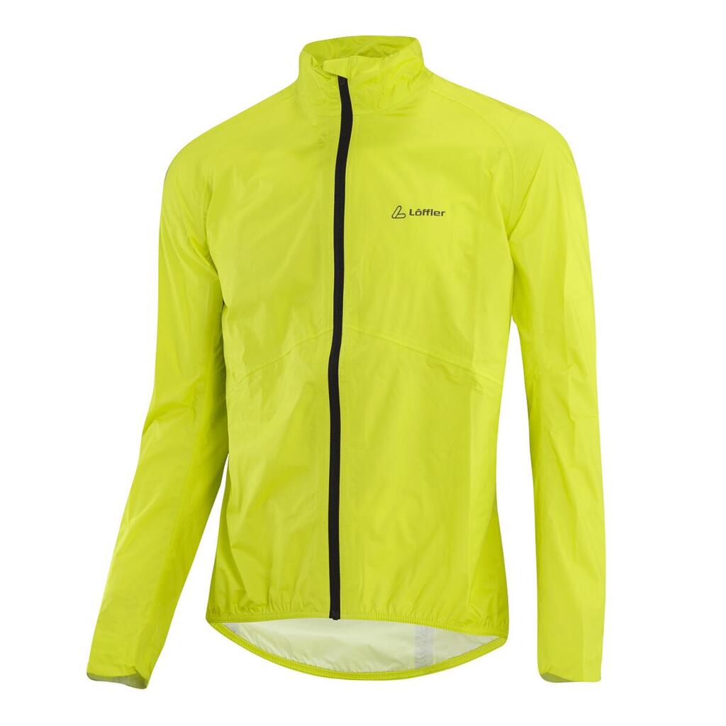 Cycling jacket long sleeves M Bike Jacket WPM Pocket - Yellow