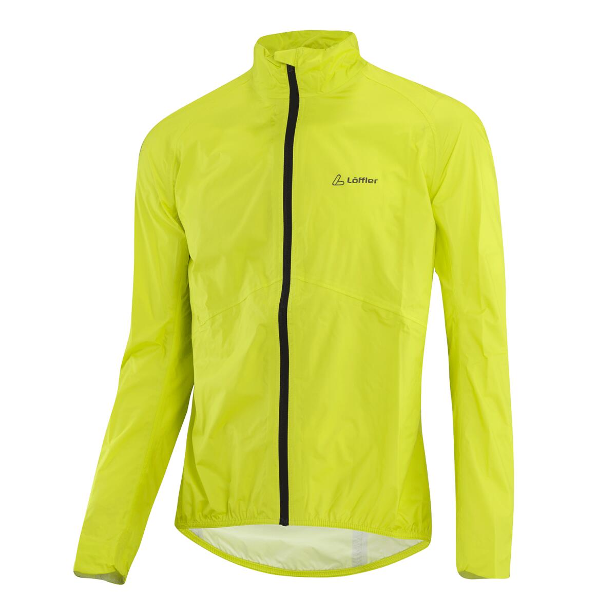 LOEFFLER Fahrradjacke Langarm M Bike Jacket WPM Pocket - Gelb