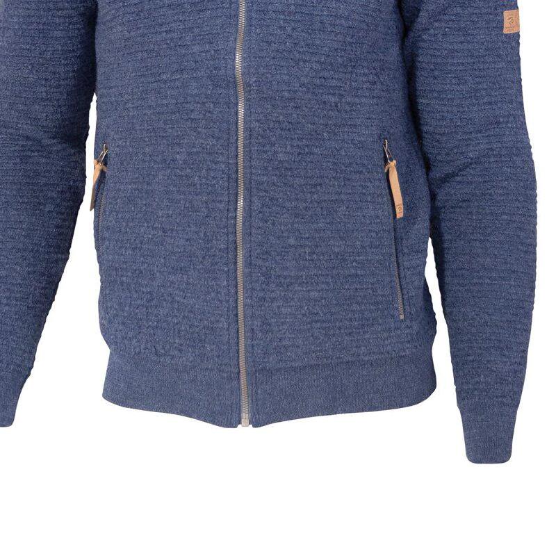 Cardigan en laine Morel Hood Male pour homme - Bleu Denim