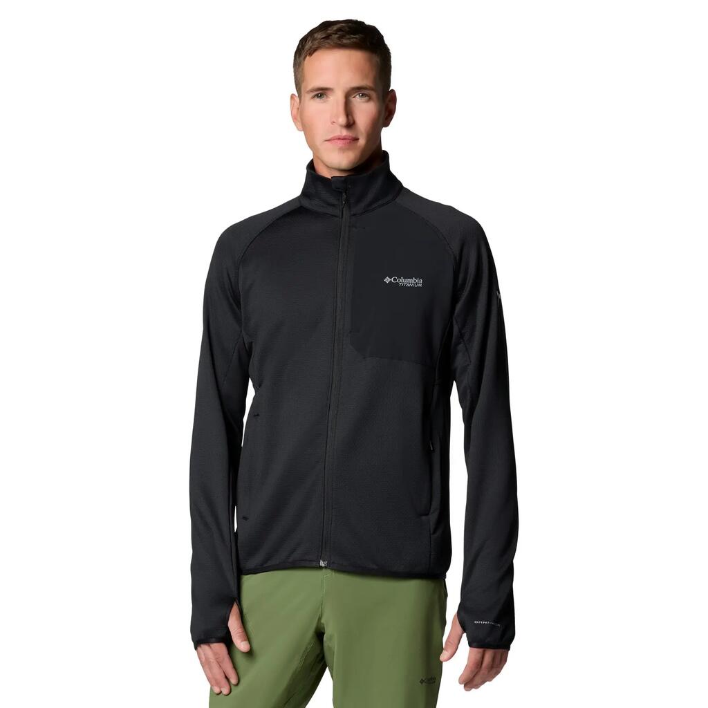 Bluza polarowa męska Columbia Triple Canyon Grid Fleece Full Zip II