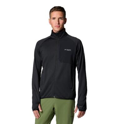Bluza polarowa męska columbia triple canyon grid fleece full zip ii