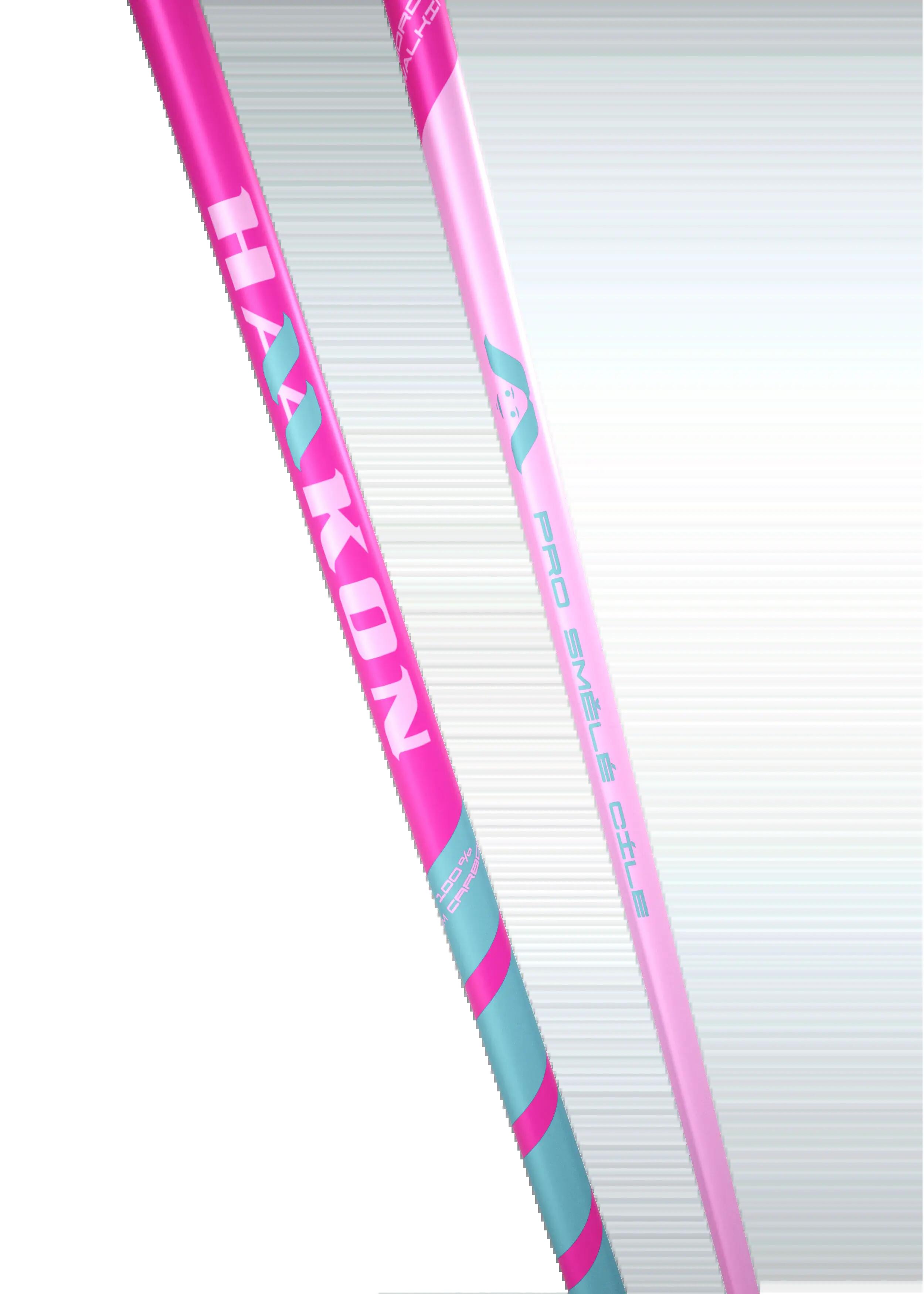 Nordic walking stokken Pink 100% HM Carbon 2/7