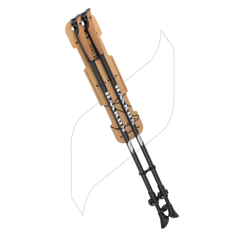 Nordic walking hole HAAKON Silver Teleskopické