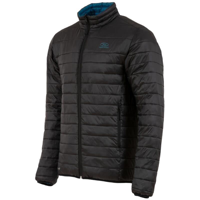 Giacca reversibile da uomo Coll con imbottitura in Tecloft - Nero/Petrolio 3/7