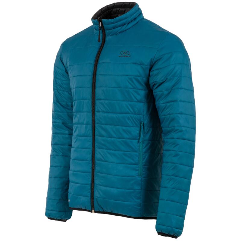 Giacca reversibile da uomo Coll con imbottitura in Tecloft - Nero/Petrolio 4/7