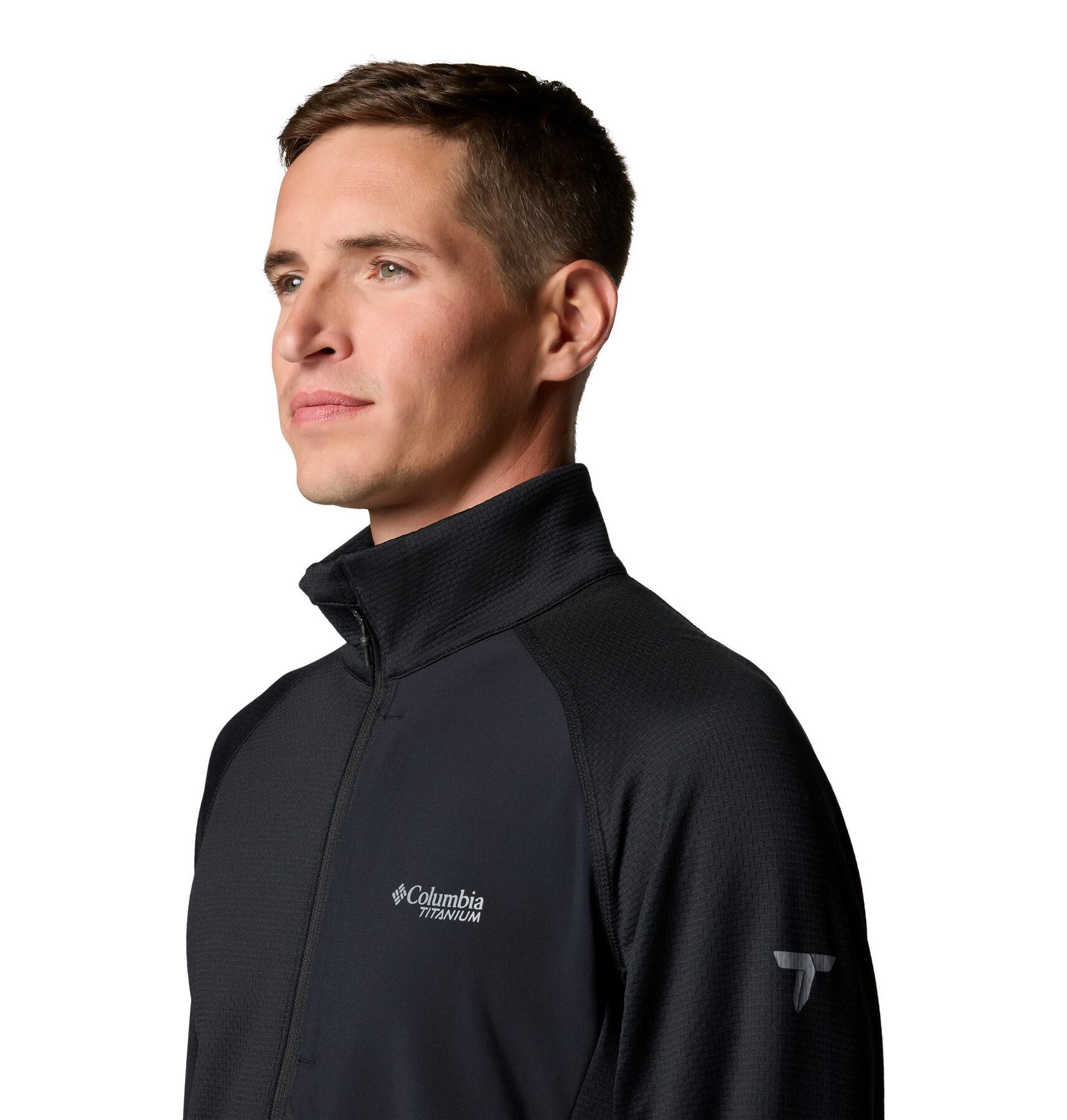 Bluza polarowa męska Columbia Triple Canyon Grid Fleece Full Zip II 6/7