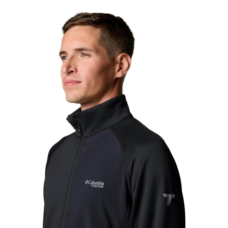 Bluza polarowa męska Columbia Triple Canyon Grid Fleece Full Zip II