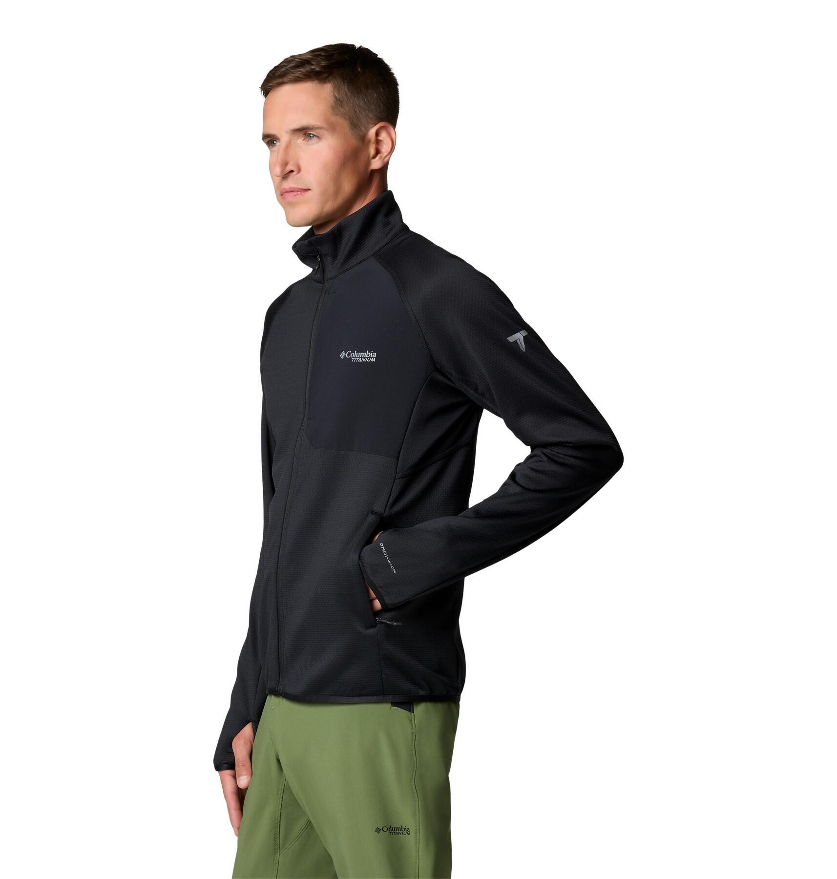 Bluza polarowa męska Columbia Triple Canyon Grid Fleece Full Zip II 3/7