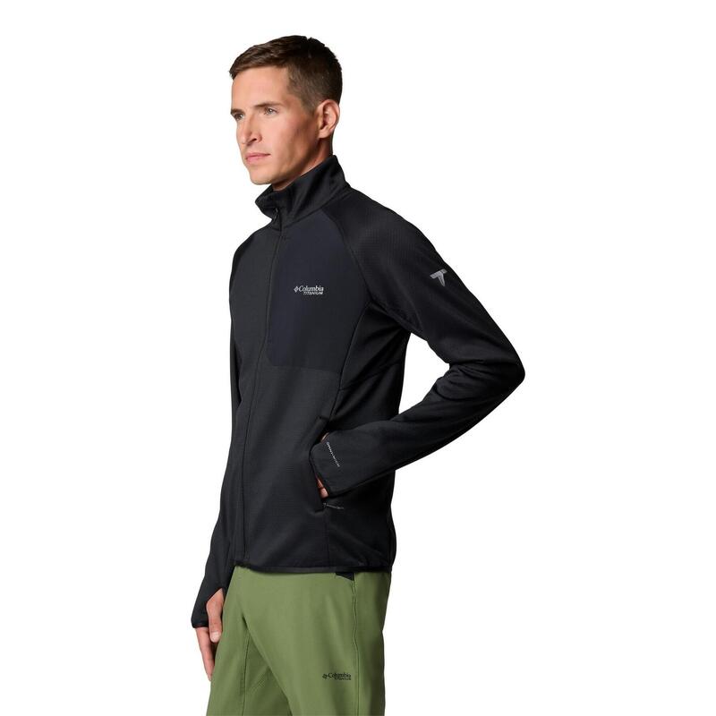 Bluza polarowa męska Columbia Triple Canyon Grid Fleece Full Zip II
