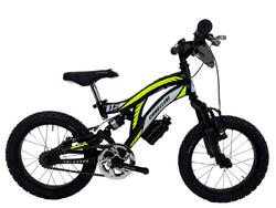 Vélo enfant Canellini COLORADO 16" tout-suspendu noir/jaune
