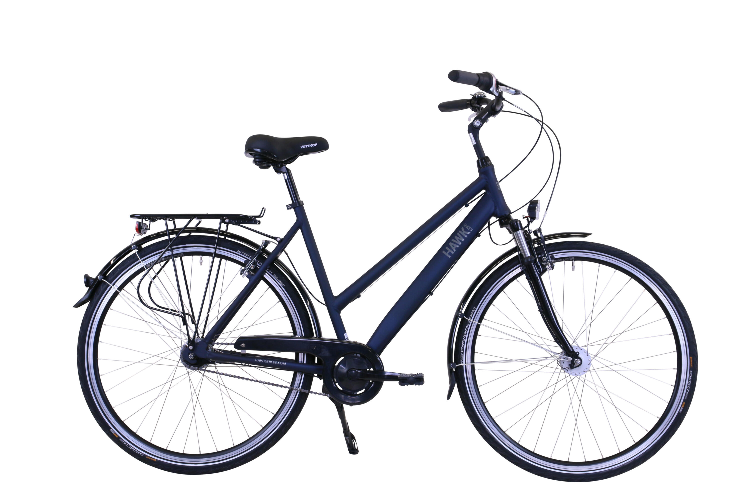 HAWK BIKES HAWK Citytrek Lady Deluxe Fahrrad Damen 28 Zoll 7-Shimano Nabenschaltung