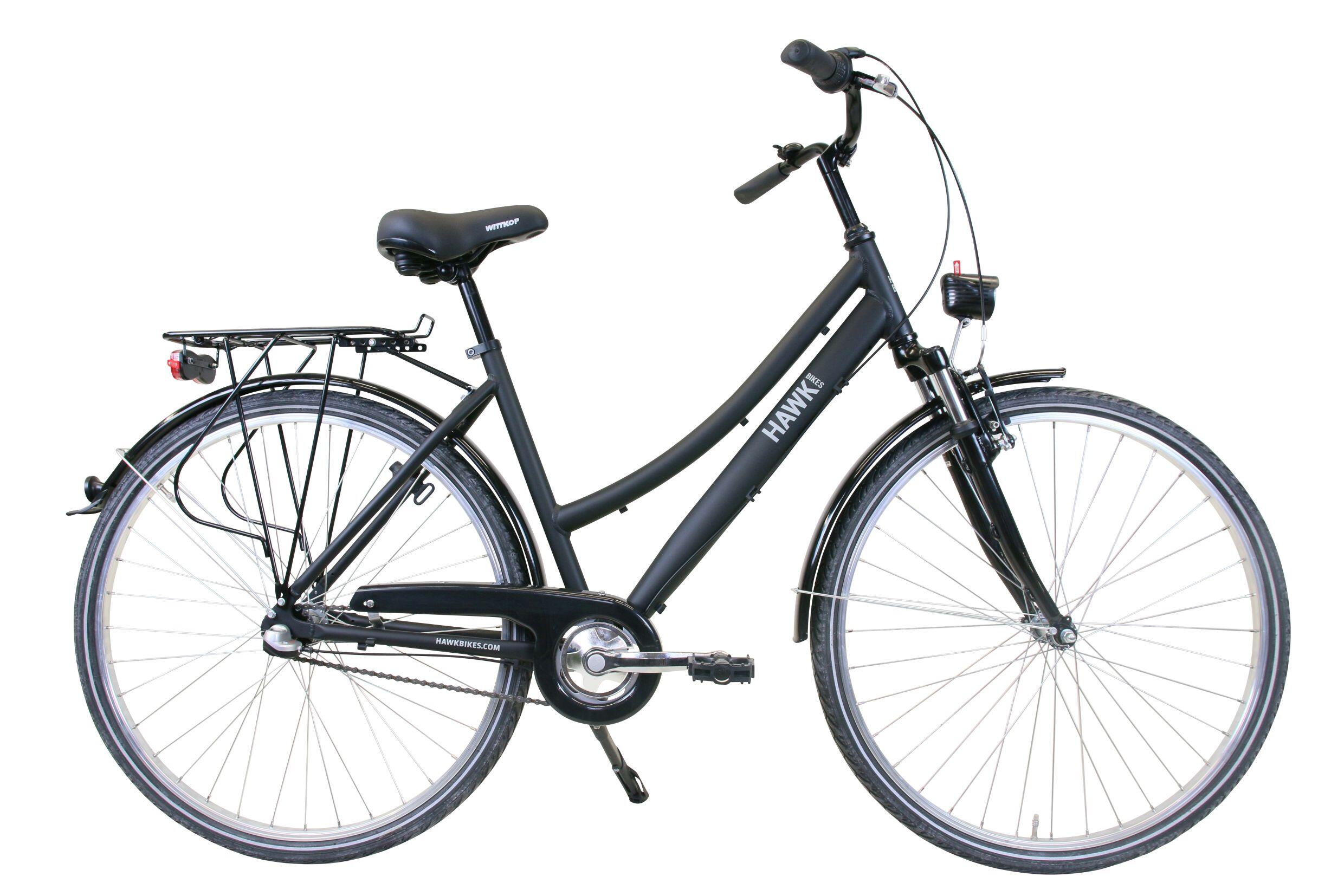 HAWK BIKES HAWK Citytrek Lady Premium Fahrrad Damen 28 Zoll 3 Gang Nabenschaltung
