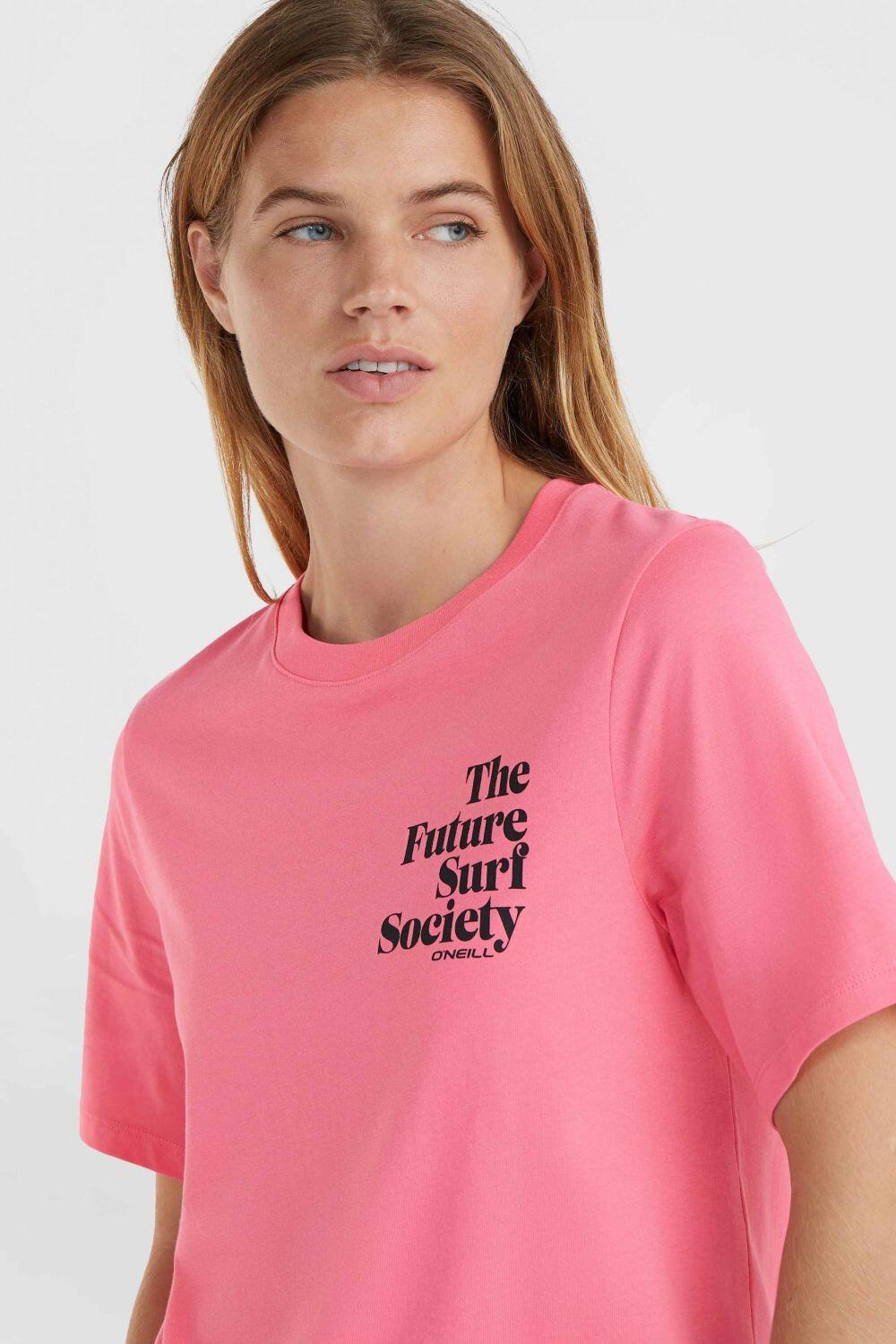 O'NEILL O´NEILL T-Shirt Futur Surf Society Pink XL