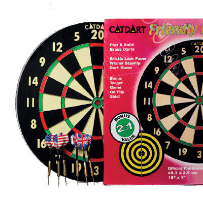 Tarcza do darta z metalowymi rzutkami STEELTIP Bex Sport