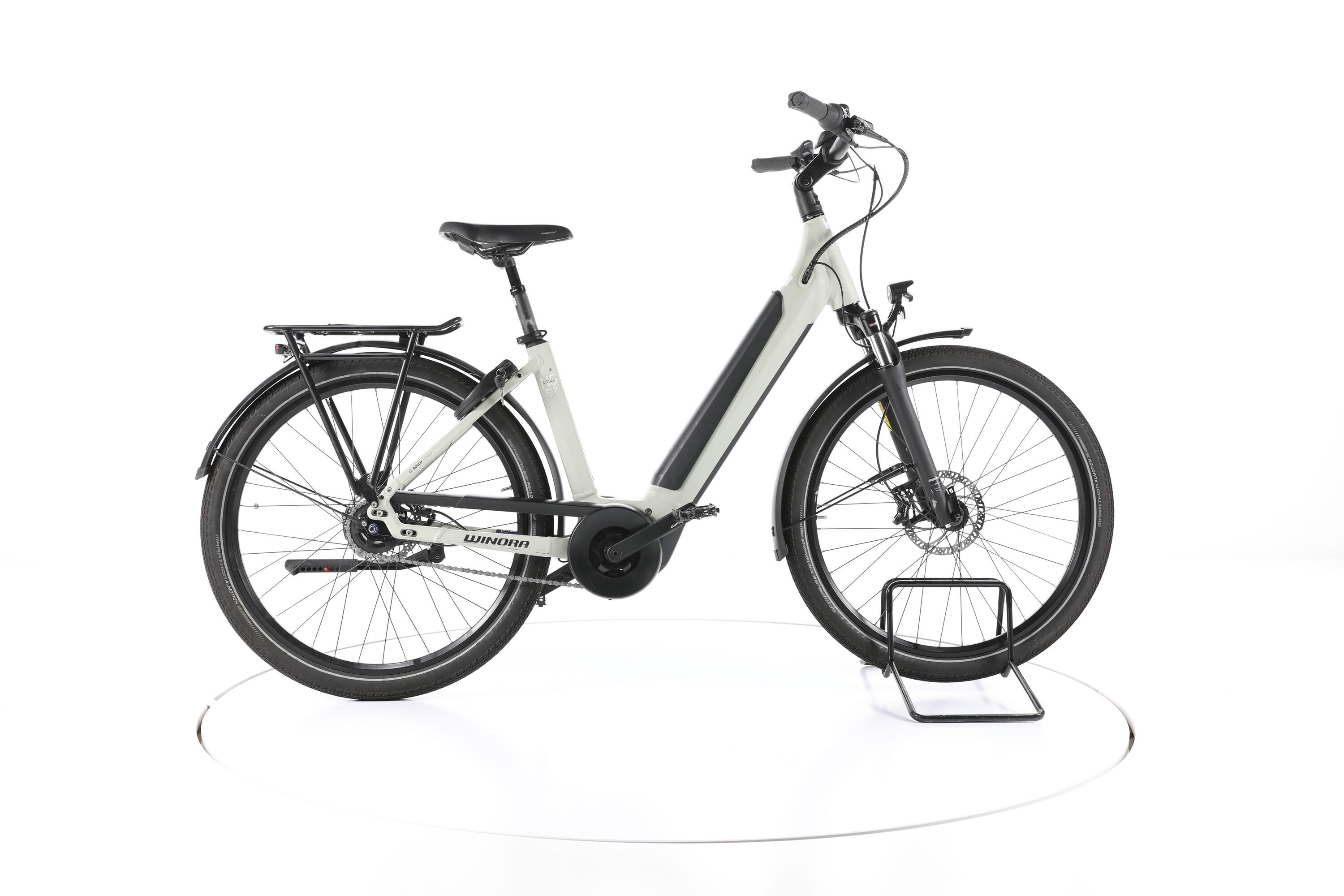 WINORA Refurbished - Winora Sinus N5 eco City E-Bike Lage instap 2022 - Zeer goed