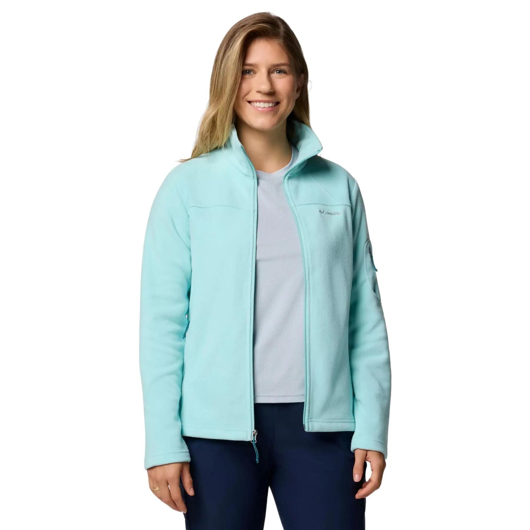 Jacke weich kuschelig leicht Damen - Fleecejacke Fast Trek™ II 4/6