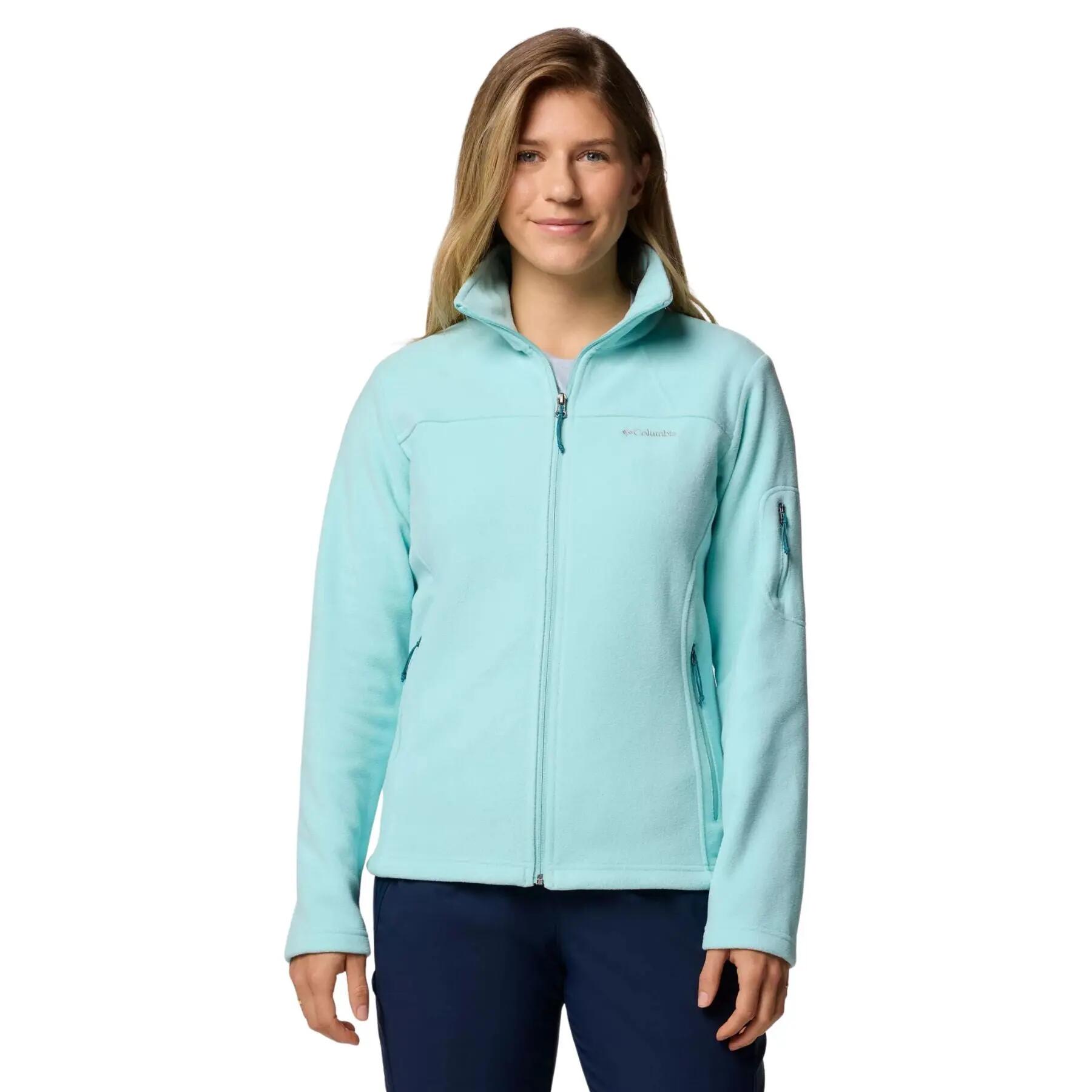 Jacke weich kuschelig leicht Damen - Fleecejacke Fast Trek™ II 2/6