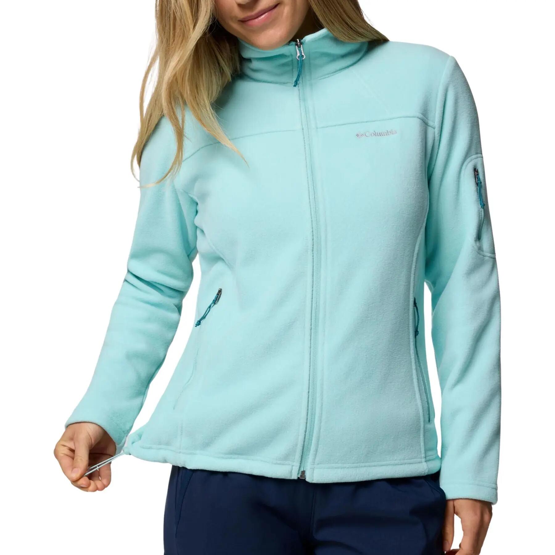 Jacke weich kuschelig leicht Damen - Fleecejacke Fast Trek™ II 5/6