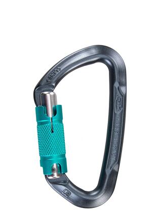Mousqueton Climbing Technology Lime WG - gris/bleu marine