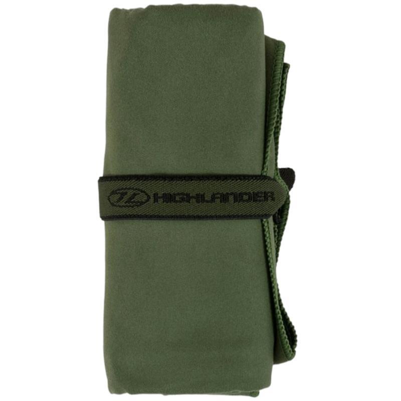 HIGHLANDER Highlander XL Fibresoft Towel - Olive