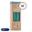 Lacets Élastiques Fins Enfant Auto-Serrants Sneakers Silicone vert caraïbes