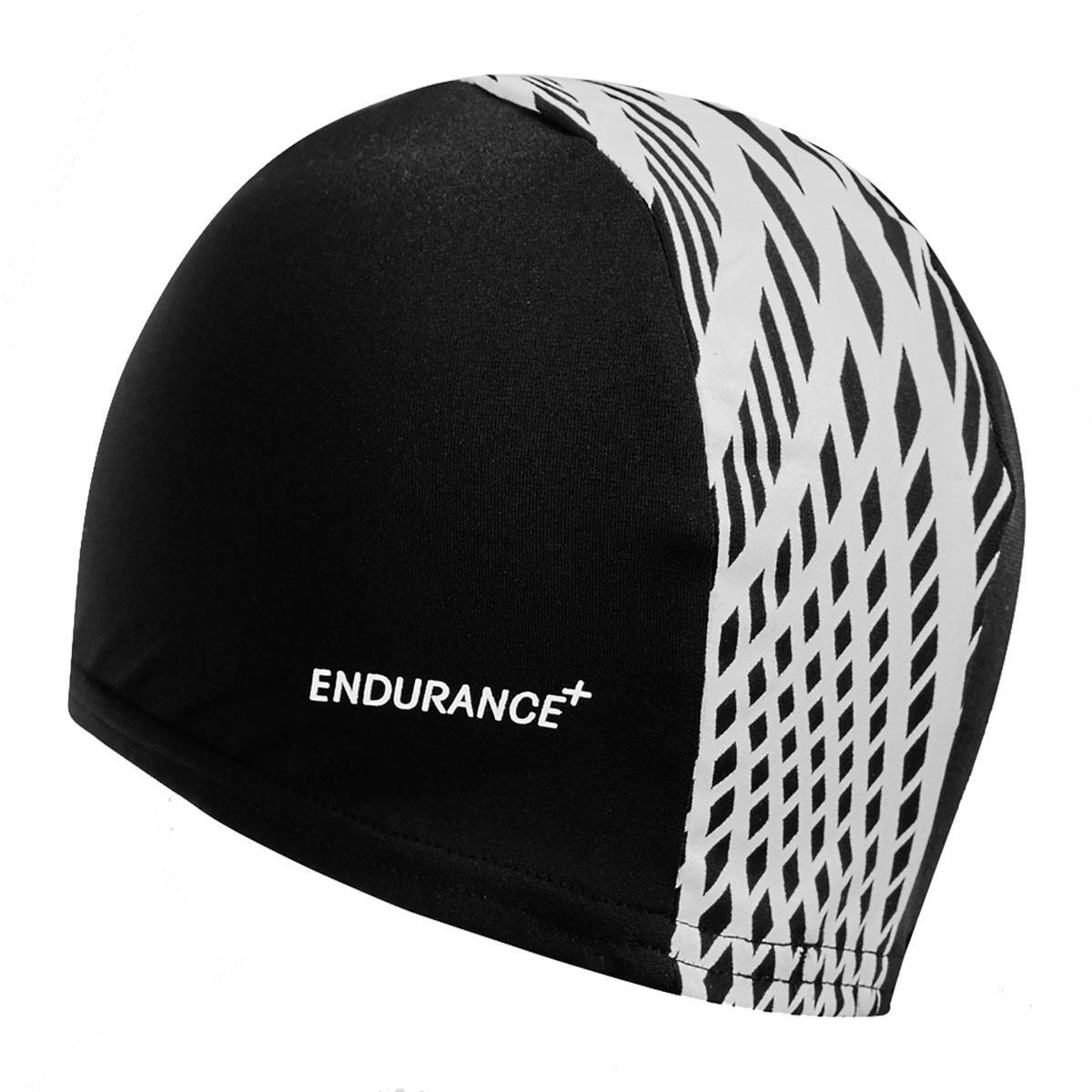 Speedo Boom Endurance+ Silicone Swim Cap - Black/White | Decathlon