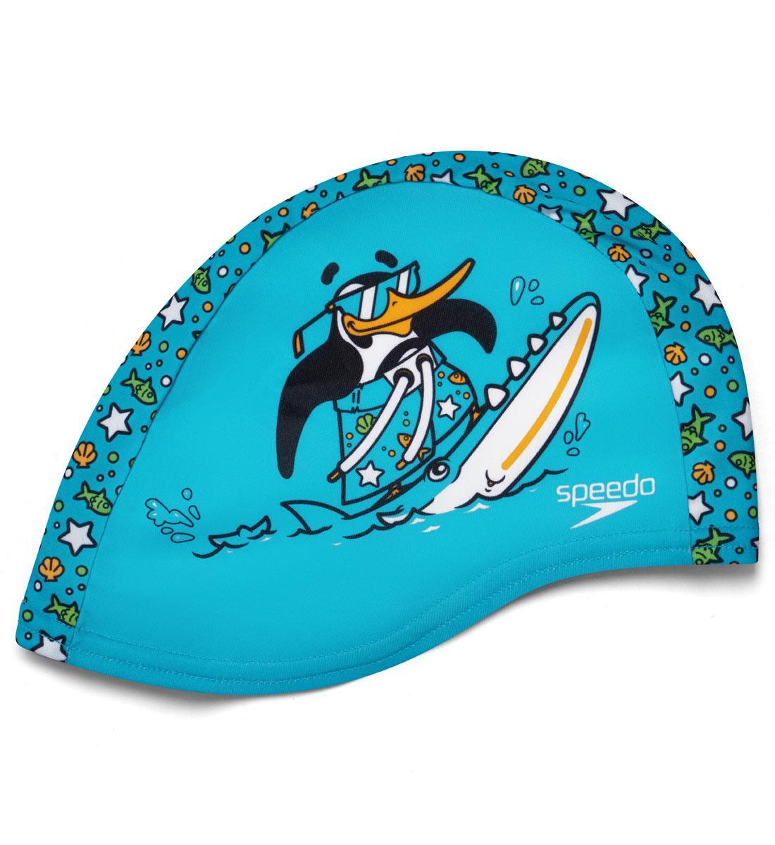 Gorra de poliéster estampada Speedo - Azul/Verde 5/5
