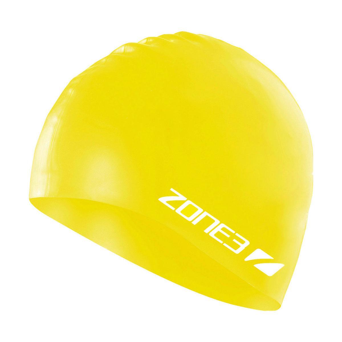 ZONE3 Touca de Natação em Silicone Zone3 - Amarelo
