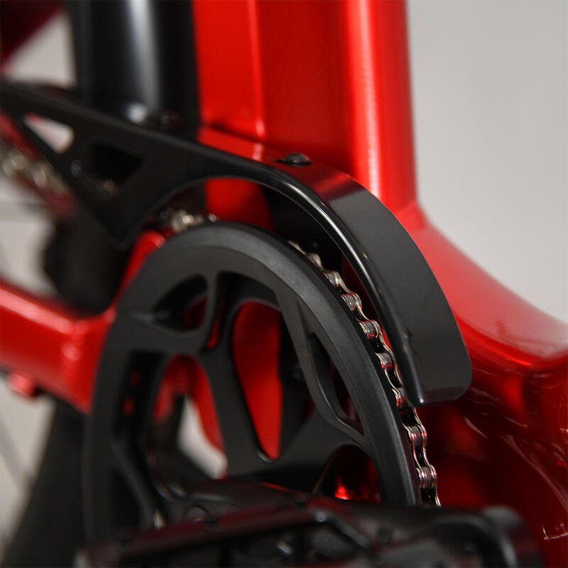 UB200 | Ebike Urbain Polyvalent Tout Suspendu | Jusqu'à 140 km | Rouge | 26"