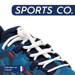 Lacets Élastiques Tennis Basketball Appuis Optimaux en Silicone - jaune fluo