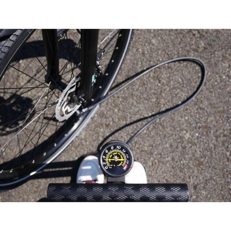 Pompe à Pied Air Tank compatible pneus tubeless 18 bars/260 psi