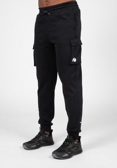 Hudson Cargo SweatPantaloni - Nero