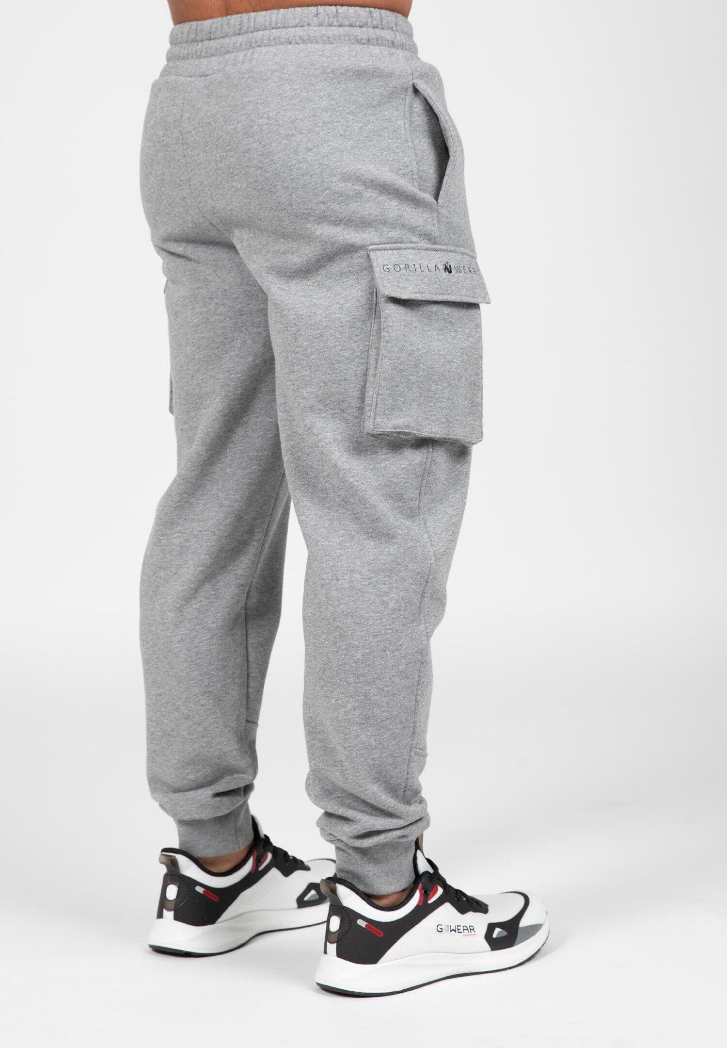 Hudson Cargo SweatPantalon - Grau Melange 2/6