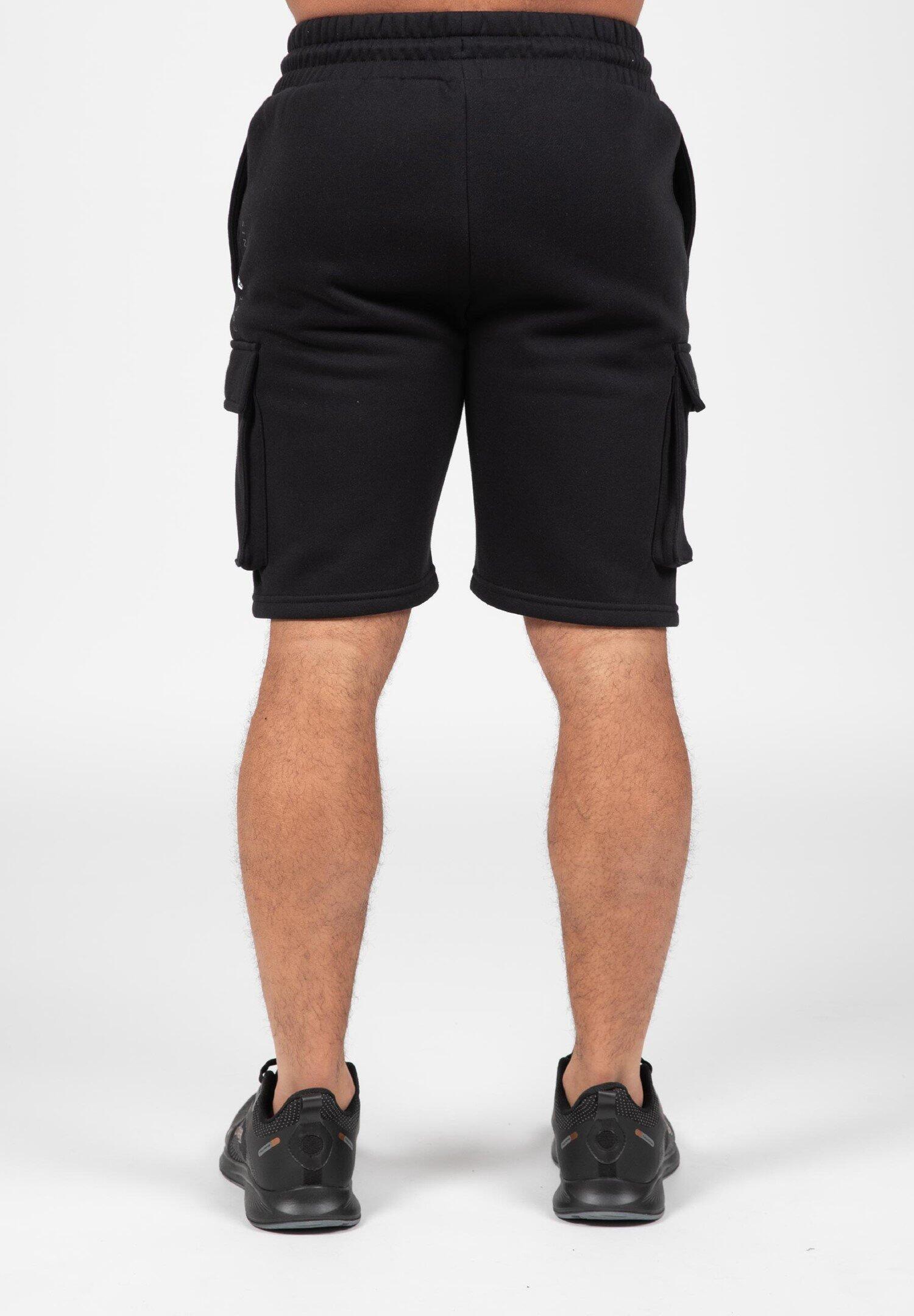 Hudson Cargo Sweat Shorts - Zwart 2/6