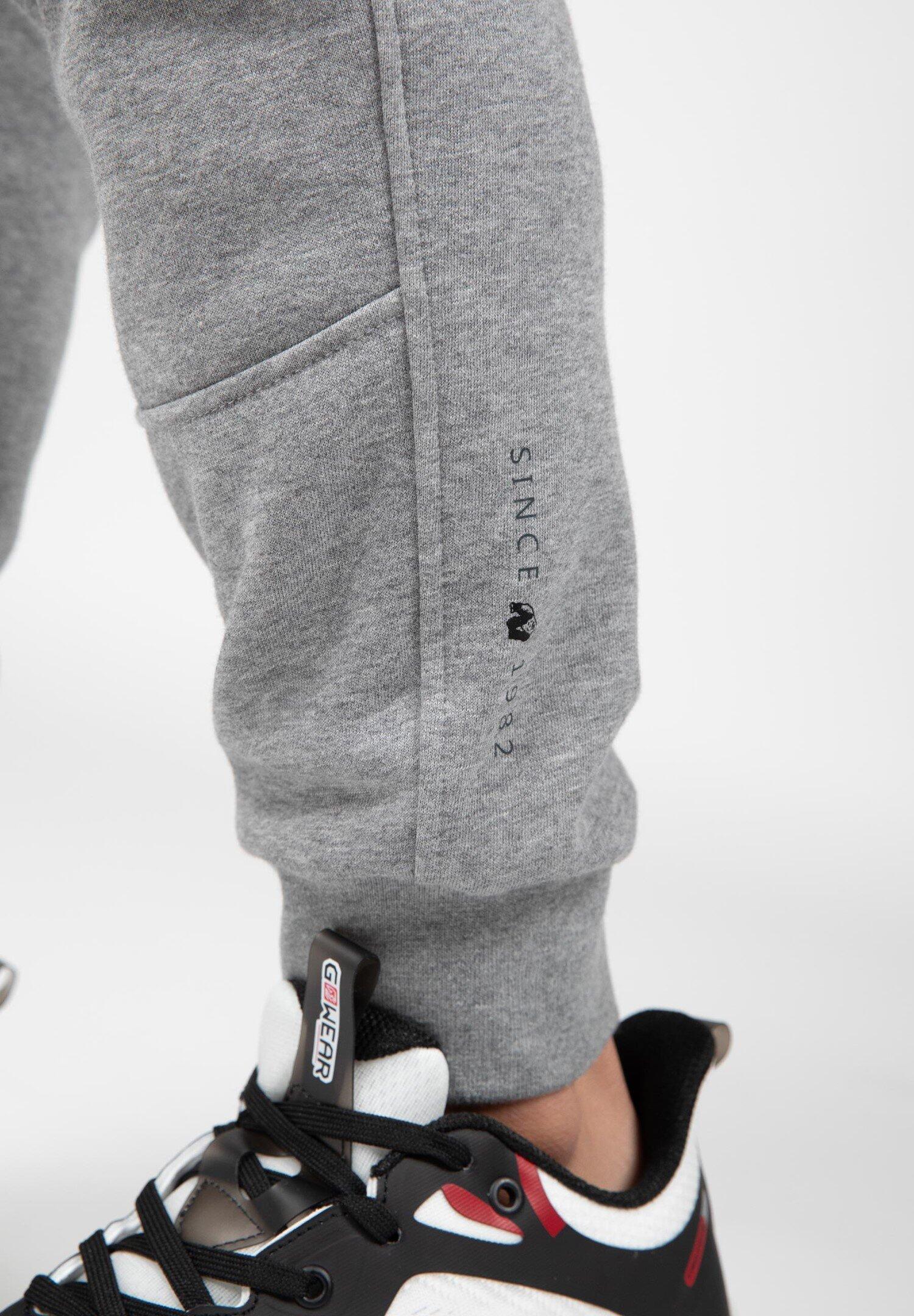 Hudson Cargo SweatPantalon - Grau Melange 6/6